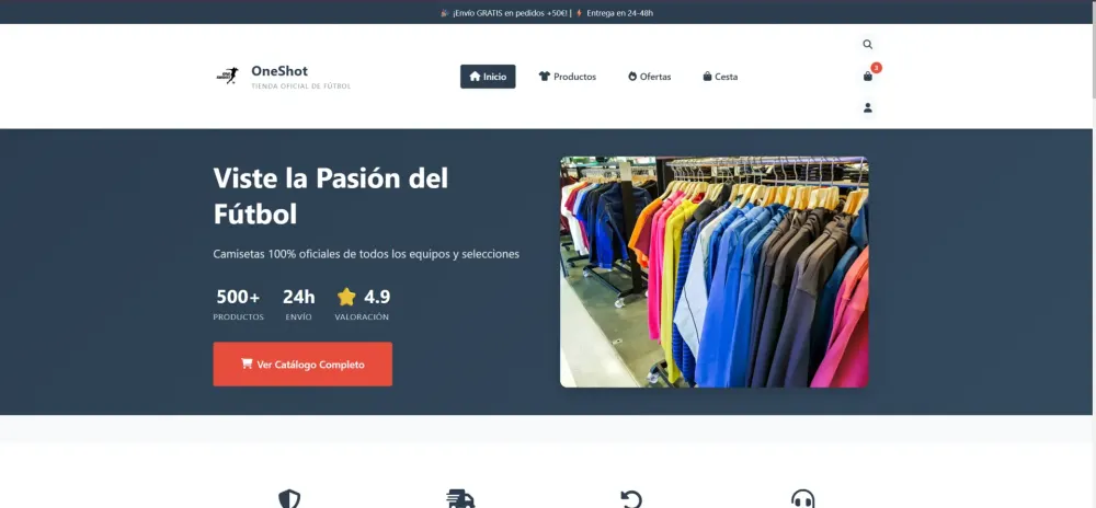 Tienda Online - OneShot