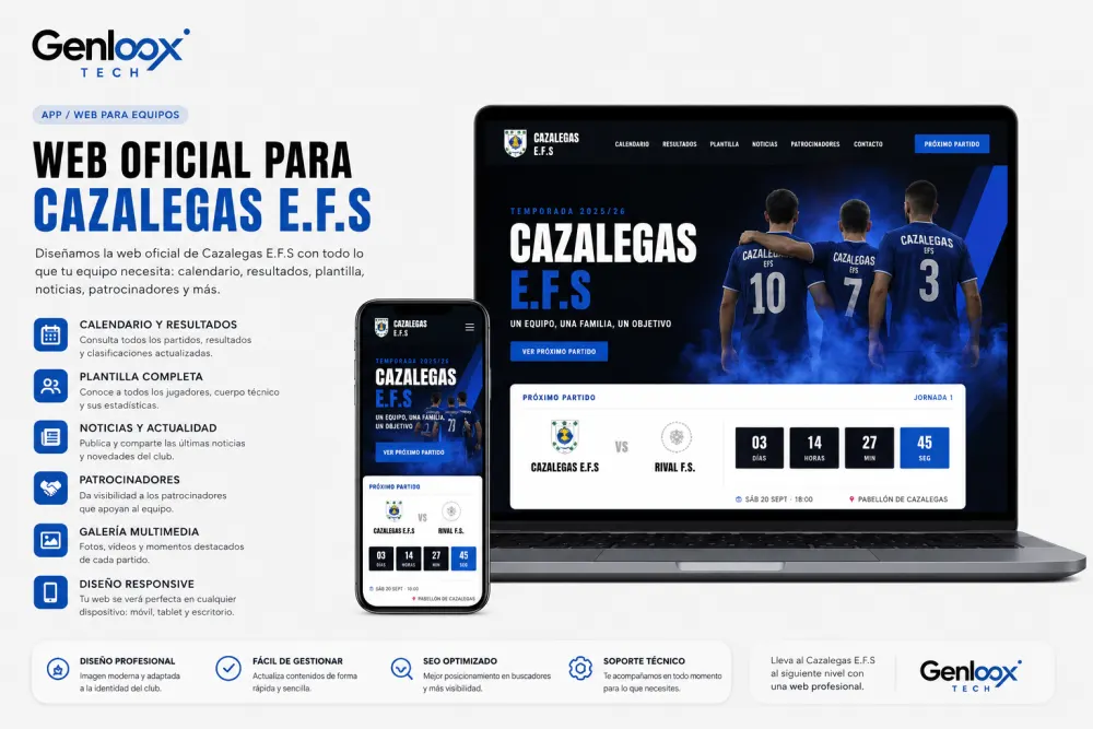 Web Oficial E.F.S Cazalegas